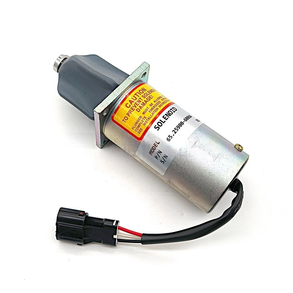 Heavy Equipment Repair - Doosan Daewoo Ekskavatör Alev Söndürme Solenoid