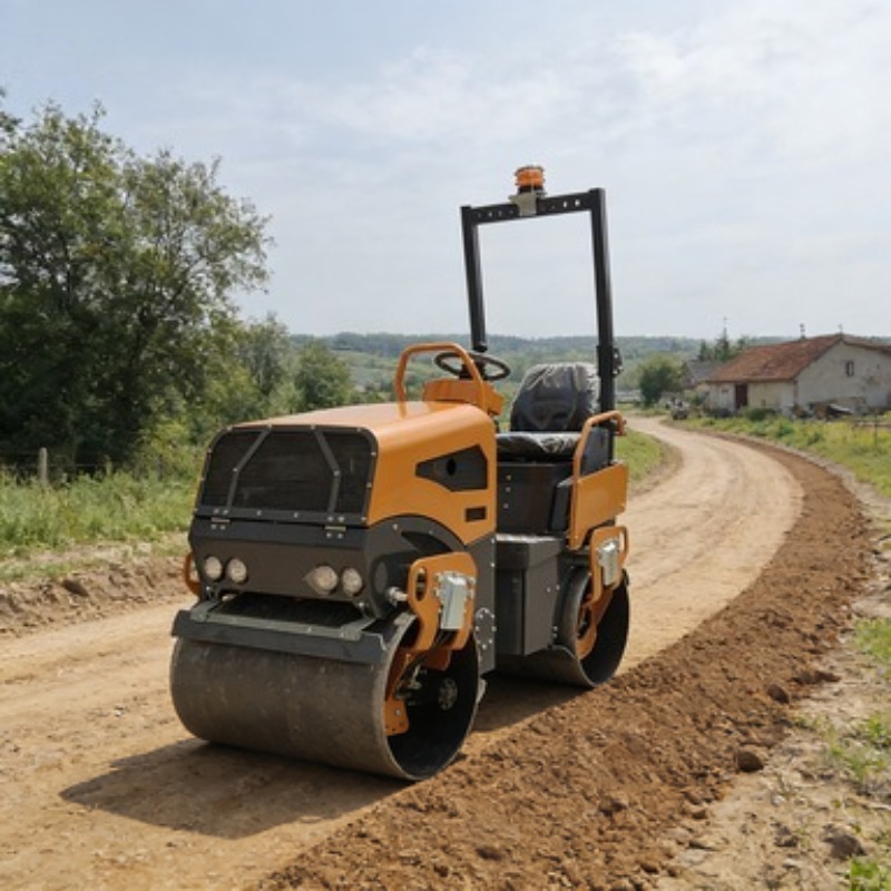 Kompaktör Yol Silindiri Titreş - Heavy Equipment Construction incelemesi ve fiyatı