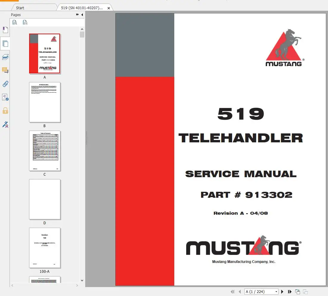 AutoDVD Mustang Machinery Ağır - Heavy Equipment Usa incelemesi ve fiyatı